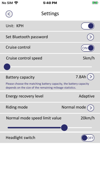 SENCOR SCOOTER Screenshot