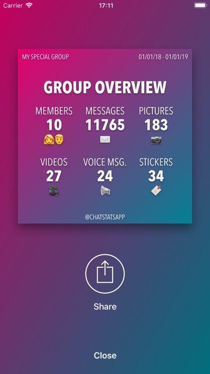 ChatStats screenshot-3