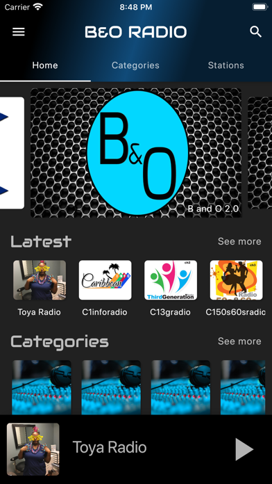 B  and O Radioのおすすめ画像1