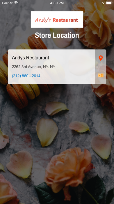 Screenshot #2 pour AndysRestaurant