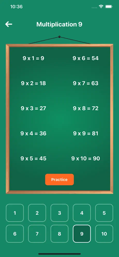 Smart Multiplication Table