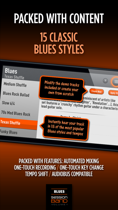 SessionBand Blues 1 Screenshot