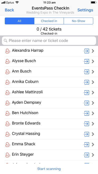 EventsPass CheckIn screenshot 4