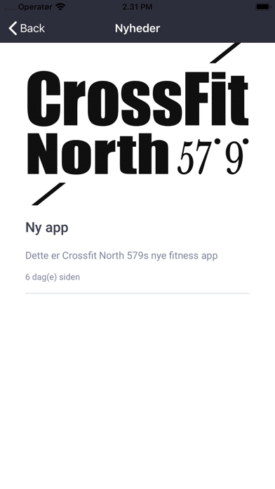 Screenshot #2 pour CrossFit North 579