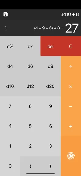 Game screenshot d20 Calculator mod apk