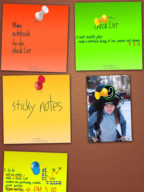 Screenshot #4 pour Sticky Notes Pin Pad PRO