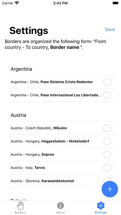 Border Waiting Times