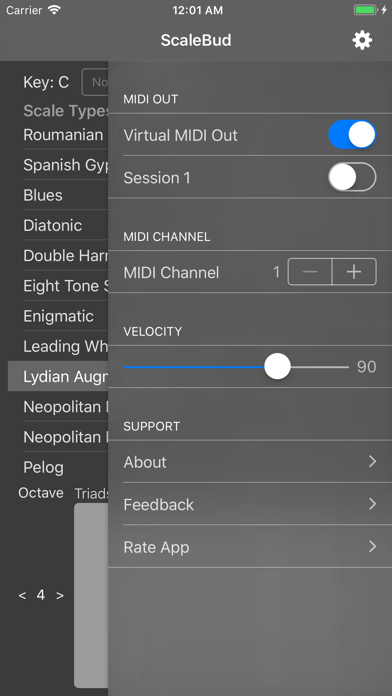 ScaleBud - AUv3 MIDI Keyboardのおすすめ画像4
