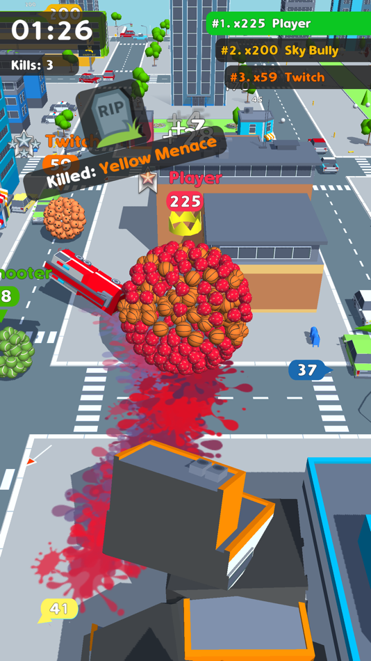 #9. Ballzilla.io (iOS) 由: Happy Bat