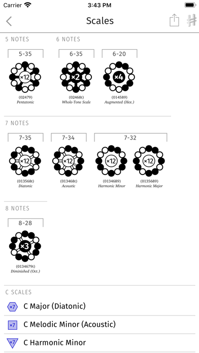 Harmonious: Music Theory iPhone screenshot 6 - Music app