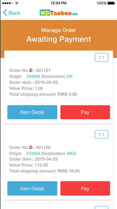 Screenshot #3 pour MDTaobao.biz