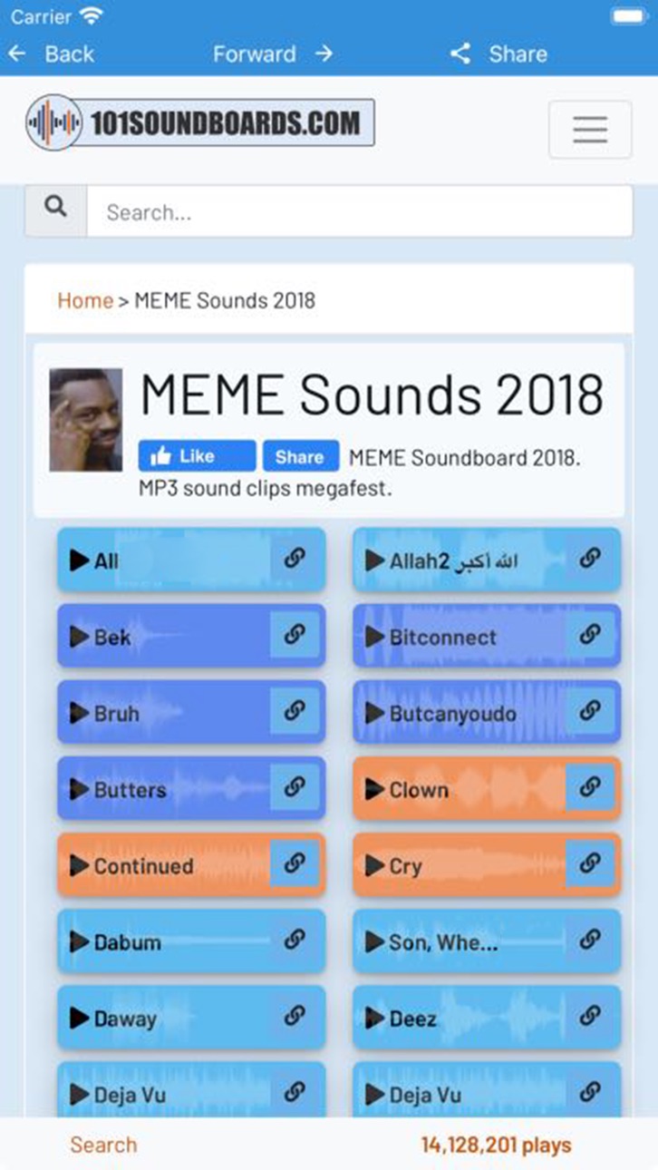 iPhone screenshot