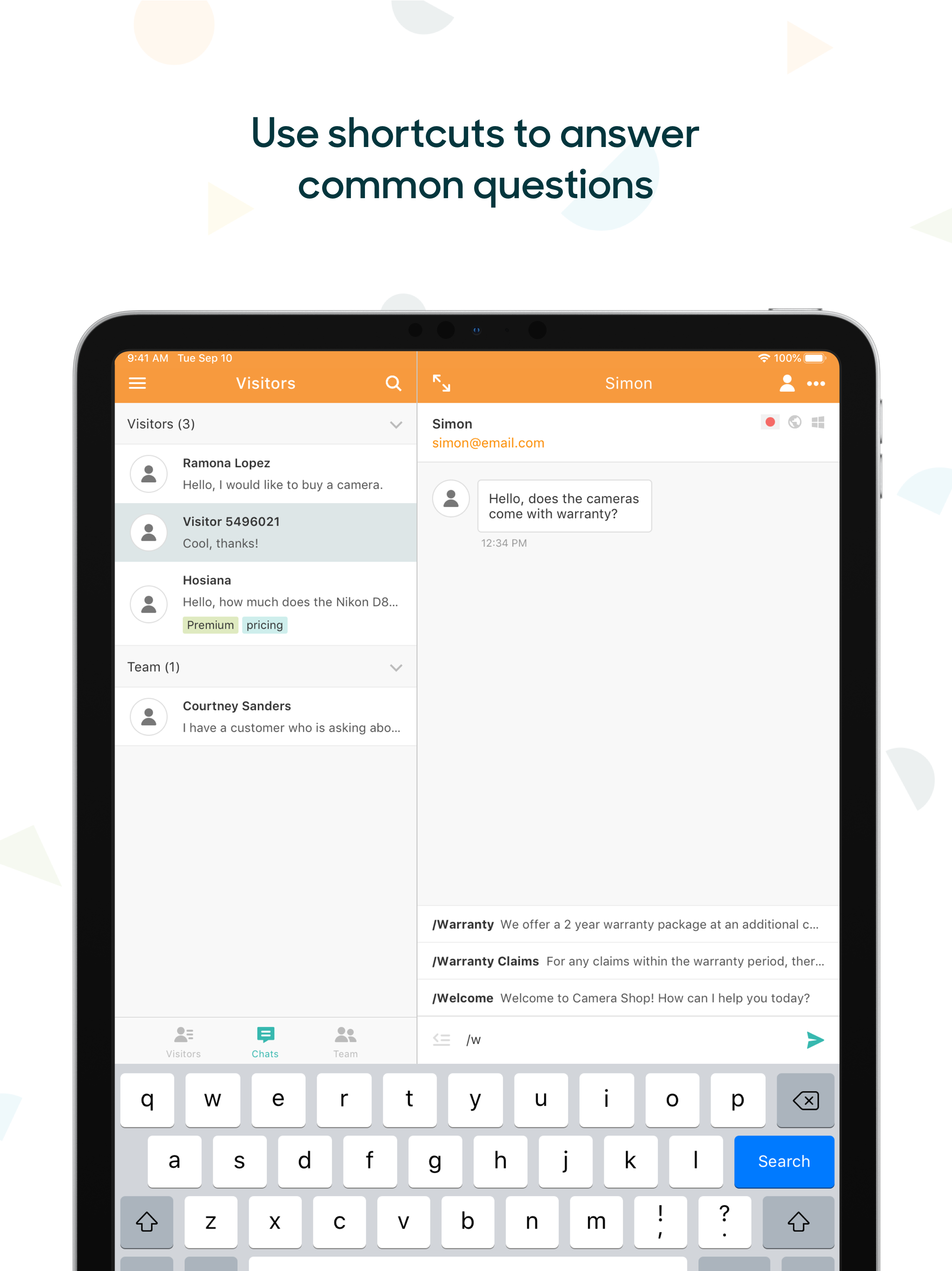 Zendesk Chat