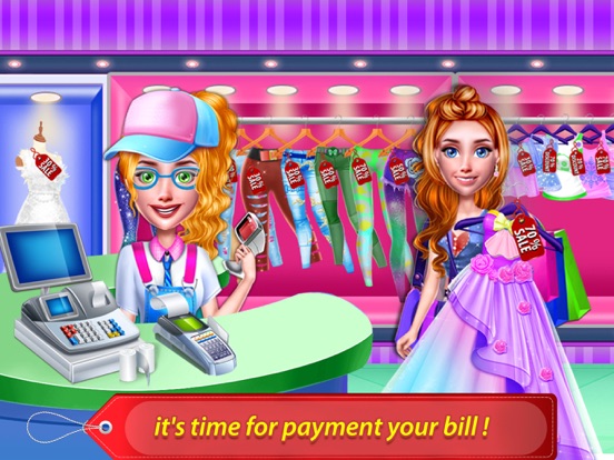 School Girl Sale Day Adventure iPad screenshot