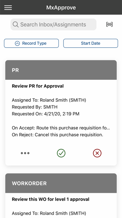 MxApprove Screenshot