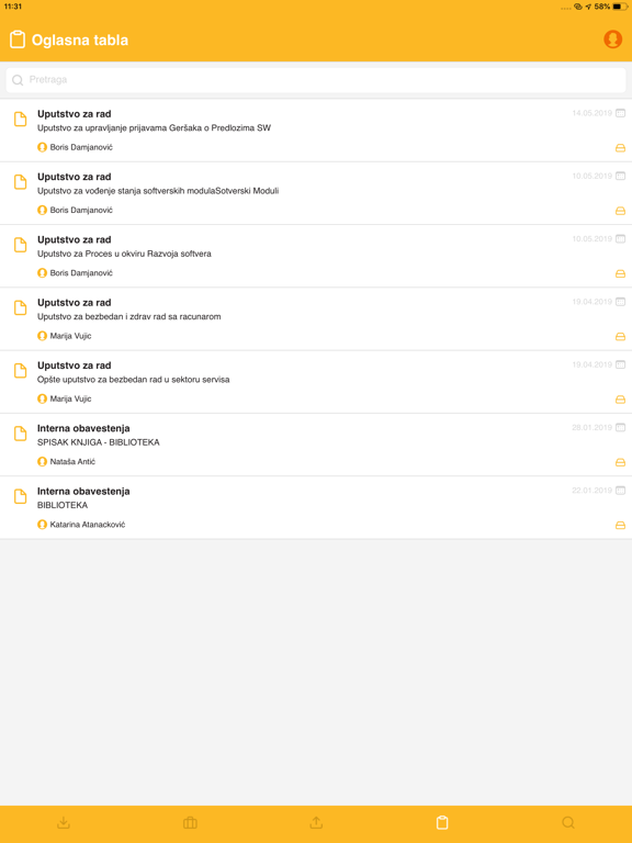 UniDocs Client iPad screenshot 6 - Business app