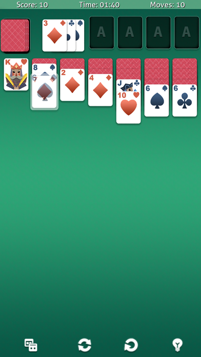 Screenshot #2 pour Solitaire King - Card Game
