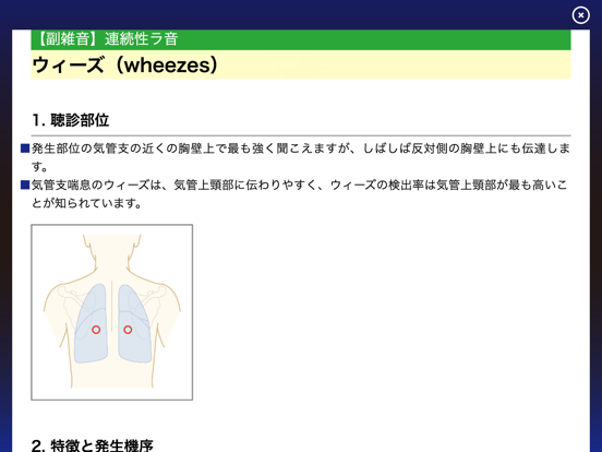 肺の聴診トレーニング - 見える肺音のおすすめ画像4