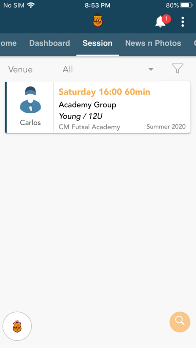 Screenshot #3 pour CM Futsal/Football Academy