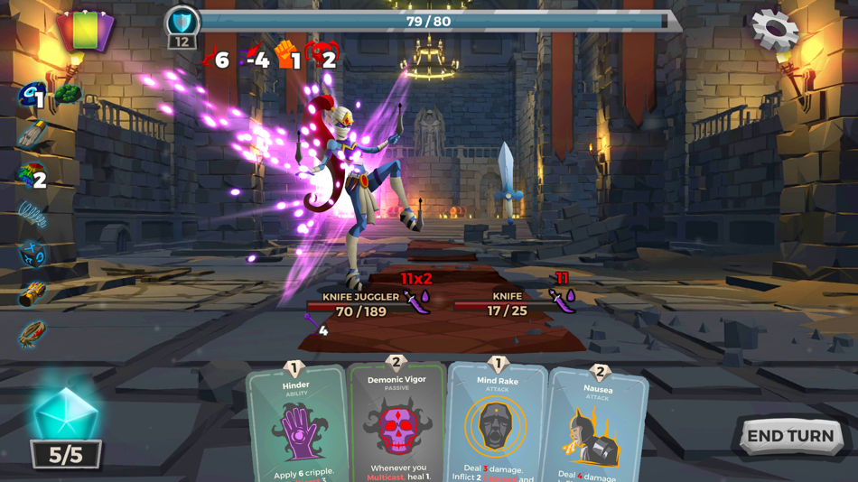 #4. Dungeon Tales : RPG Card Game (iOS) 由: Oguz Tecimer