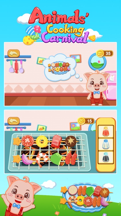 Animals Cooking Carnival screenshot-4