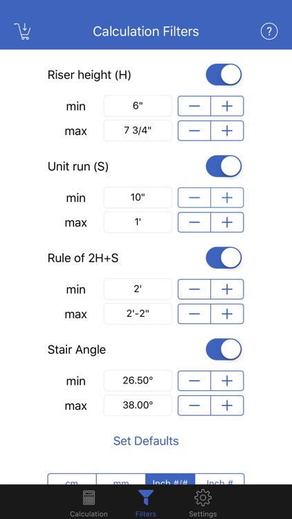 Visual Stair Calc LT