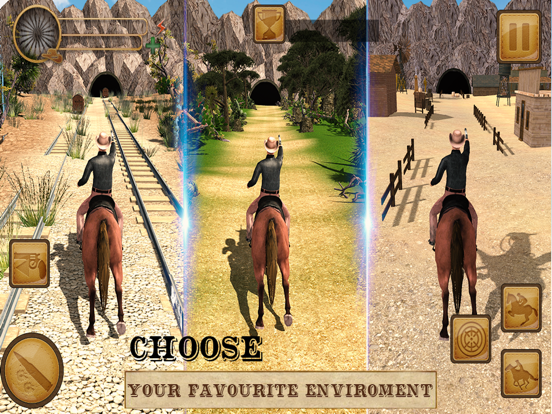 Screenshot #4 pour Wild West Horse Racing