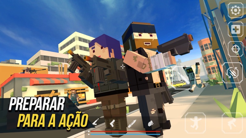 Grand Battle Royale: Pixel FPS screenshot 2