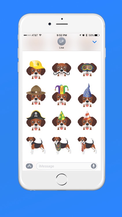 Beagle Emoji screenshot-3