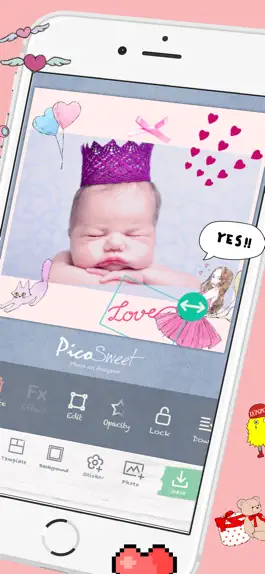 Game screenshot Pico Sweet - Photo Editor apk