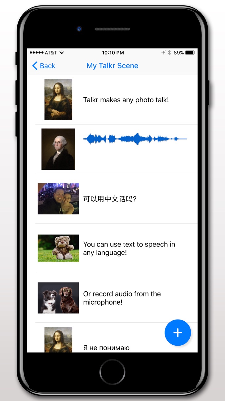 iPhone screenshot