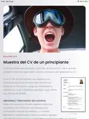 consejos para un cv exitoso ipad capturas de pantalla 2
