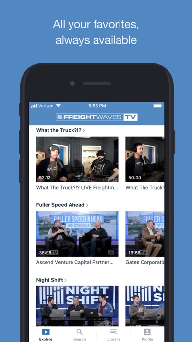 FreightWavesTV Screenshot