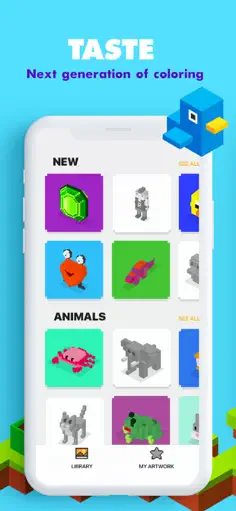 UNICORN 3D: Color by Number - Screenshot 3