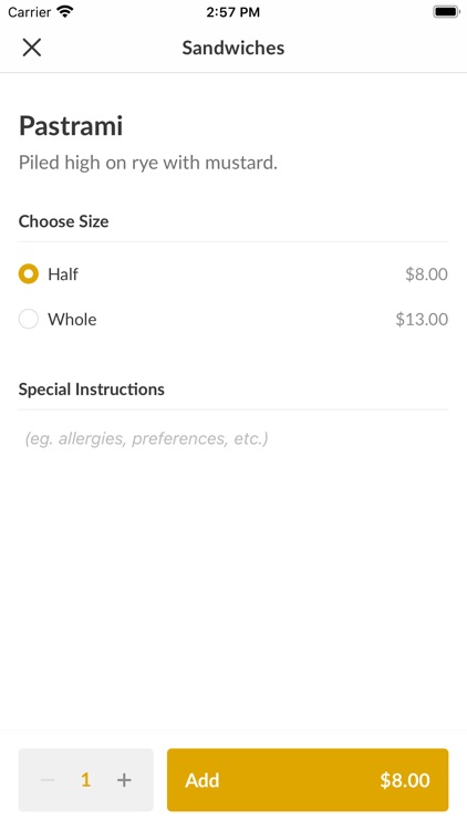 Cass Street Deli screenshot-3