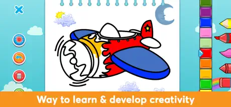 Colouring Book & Learn
