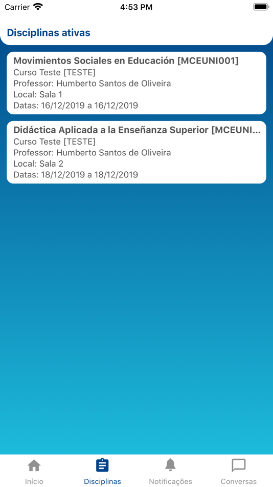 #3. UniCampus (iOS) 由: Rodrigo Oliveira