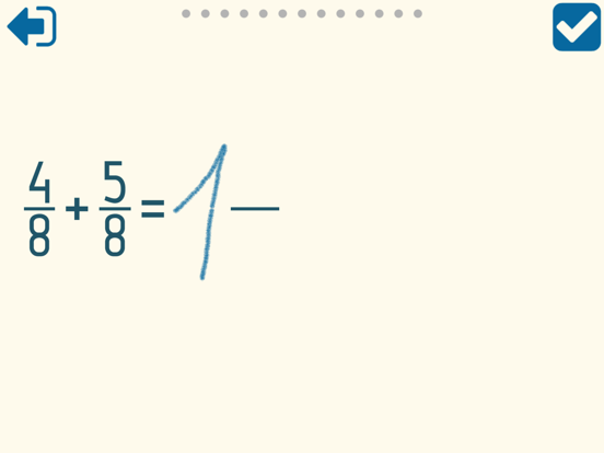 Screenshot #6 pour Math Shot Adding Fractions