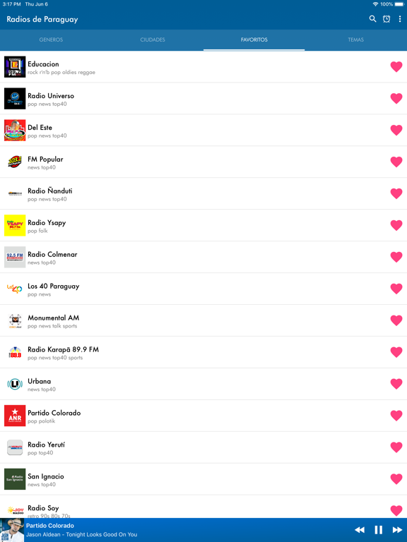 Screenshot #6 pour Radios de Paraguay