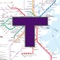 Icon MBTA Boston T Transit Map