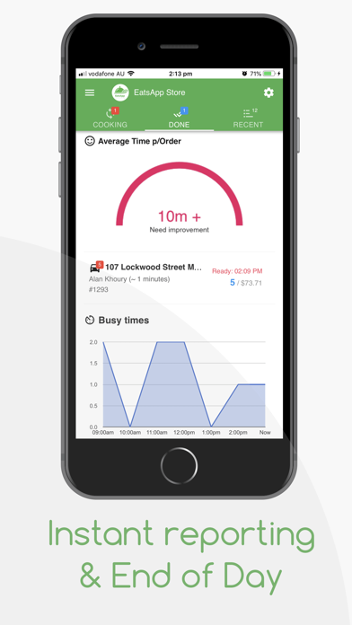 Eatsapp Store Screenshot