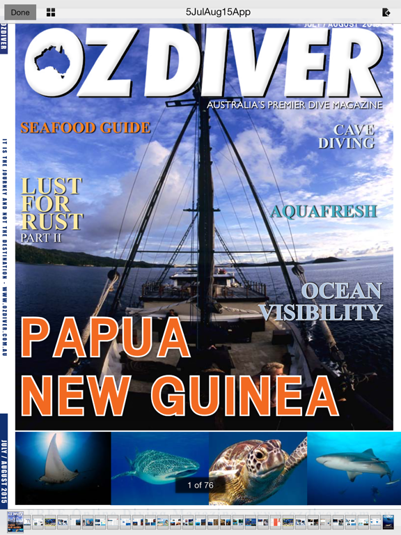 Screenshot #6 pour OZDiver Magazine