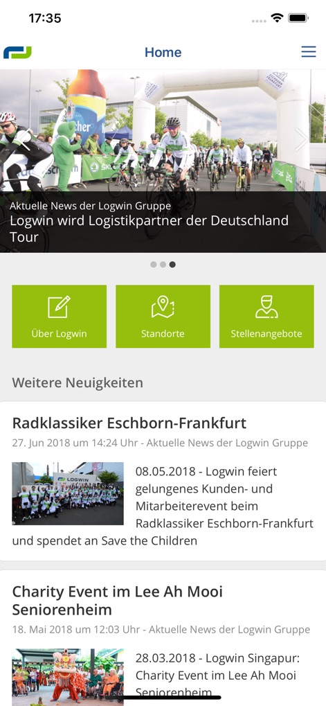 Logwin App - Social Networking App | MWM
