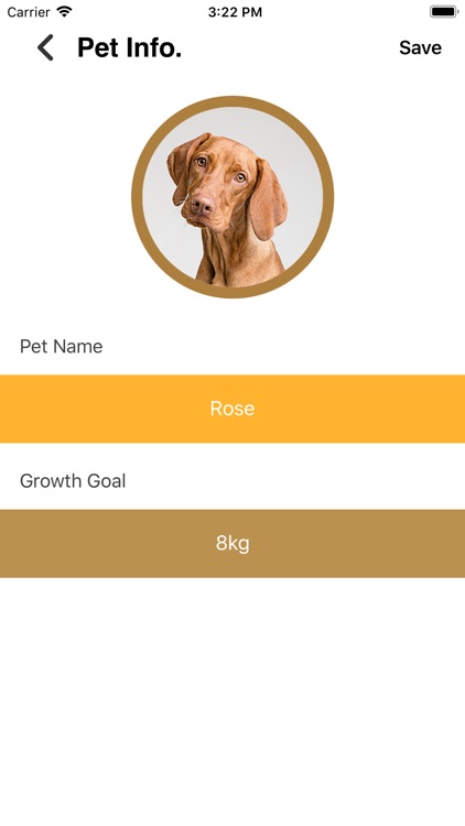 Pet Growth-Health Record