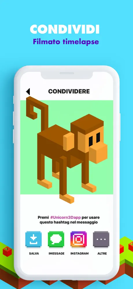 UNICORN 3D: Giochi da colorare