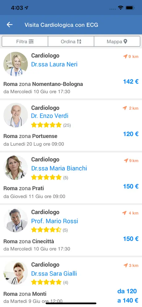 iDoctors – trova il Medico
