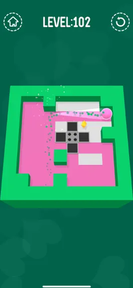 Game screenshot Rush Ball-Dash To Paint Ground hack