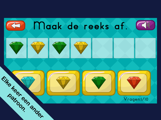 Reeks afmaken (Meester Dennis) iPad app afbeelding 5