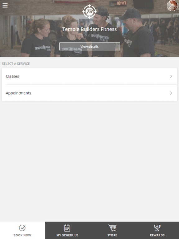 Temple Builders Fitness iPad screenshot 1 - Health & Fitness app