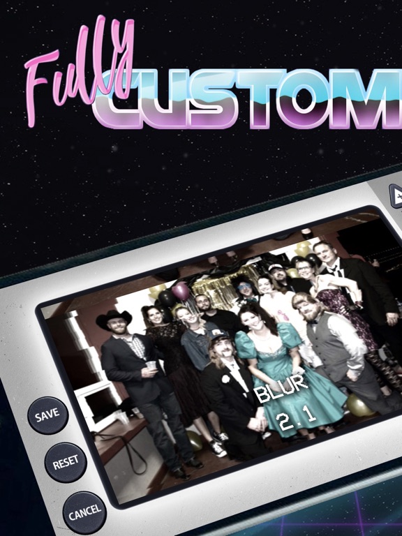 VHS Cam + Vintage Camera & 8mm iPad screenshot 4 - Photo & Video app